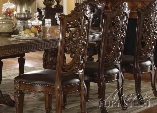 Acme Vendome Cherry Finish Side Chair (Set of 2) 60003 - U&U Home Budget Furniture (Carteret, NJ)