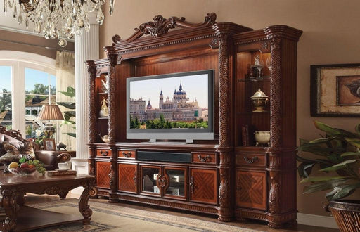 Acme Vendome Entertainment Center in Cherry 91315 - U&U Home Budget Furniture (Carteret, NJ)