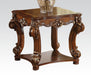 Acme Vendome Square End Table in Cherry 82001 - U&U Home Budget Furniture (Carteret, NJ)