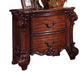 Acme Vendome Traditional Two Drawer Nightstand in Cherry 22003 CLOSEOUT - U&U Home Budget Furniture (Carteret, NJ)