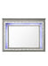 Antares Light Gray Oak Mirror (LED) - U&U Home Budget Furniture (Carteret, NJ)
