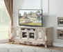 Gorsedd Antique White TV Stand - U&U Home Budget Furniture (Carteret, NJ)