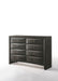 Ireland Gray Oak Dresser - U&U Home Budget Furniture (Carteret, NJ)