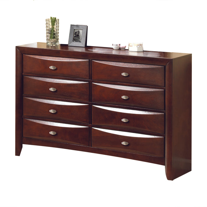 Ireland Espresso Dresser - U&U Home Budget Furniture (Carteret, NJ)