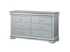 Louis Philippe Platinum Dresser - U&U Home Budget Furniture (Carteret, NJ)