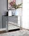 Noralie Mirrored & Faux Diamonds Console Table - U&U Home Budget Furniture (Carteret, NJ)