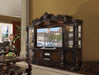 Versailles Cherry Oak Entertainment Center (Side Piers & Bridge) - U&U Home Budget Furniture (Carteret, NJ)