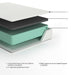 Chime 12 Inch Memory Foam Mattress in a Box - U&U Home Budget Furniture (Carteret, NJ)