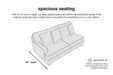 Lindyn Sectional with Chaise - U&U Home Budget Furniture (Carteret, NJ)