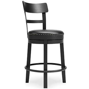 Valebeck Counter Height Bar Stool - U&U Home Budget Furniture (Carteret, NJ)