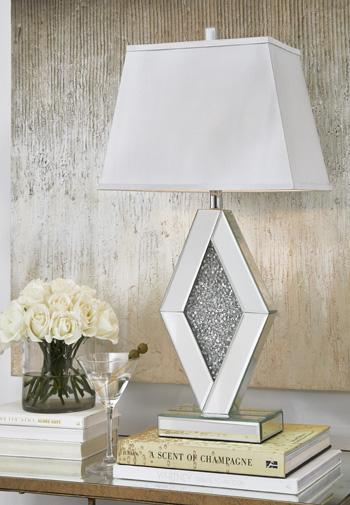 Prunella Lamp Set - U&U Home Budget Furniture (Carteret, NJ)