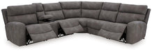 Next-Gen DuraPella Power Reclining Sectional - U&U Home Budget Furniture (Carteret, NJ)