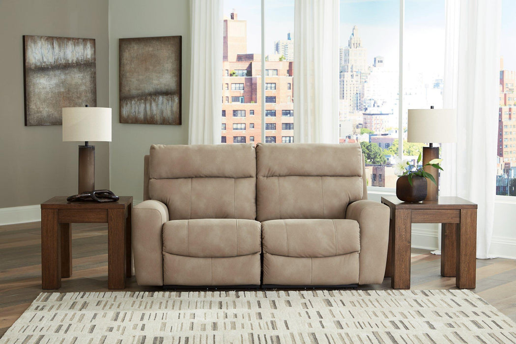 Next-Gen DuraPella Power Reclining Sectional Loveseat - U&U Home Budget Furniture (Carteret, NJ)