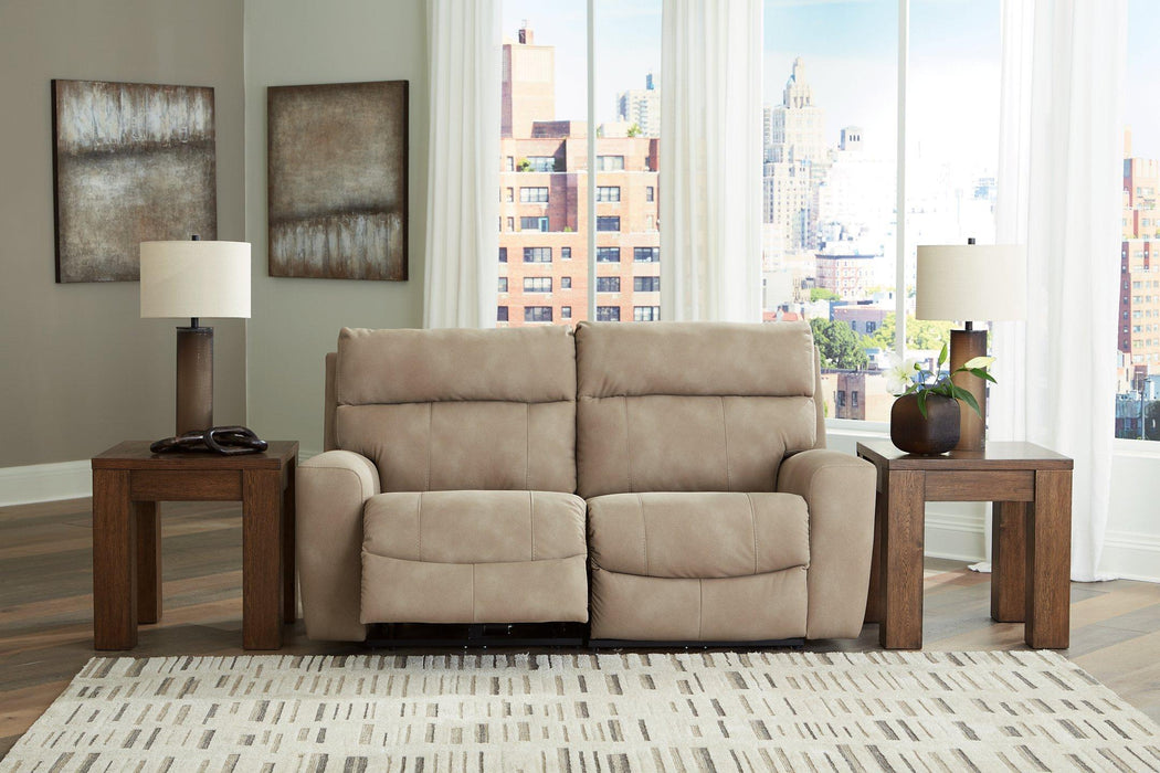 Next-Gen DuraPella Power Reclining Sectional Loveseat - U&U Home Budget Furniture (Carteret, NJ)