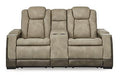 Next-Gen DuraPella Power Reclining Loveseat with Console - U&U Home Budget Furniture (Carteret, NJ)