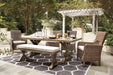 Beachcroft Outdoor Dining Set - U&U Home Budget Furniture (Carteret, NJ)