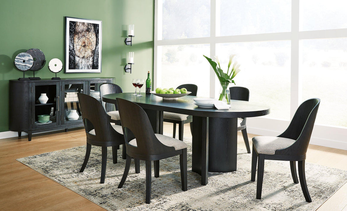 Rowanbeck Dining Package - U&U Home Budget Furniture (Carteret, NJ)