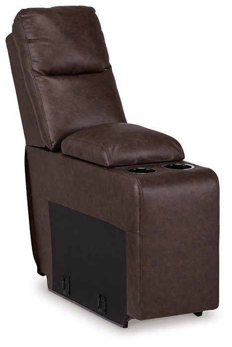 Punch Up Power Reclining Sectional Loveseat with Console - U&U Home Budget Furniture (Carteret, NJ)
