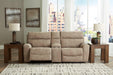 Next-Gen DuraPella Power Reclining Sectional Loveseat with Console - U&U Home Budget Furniture (Carteret, NJ)