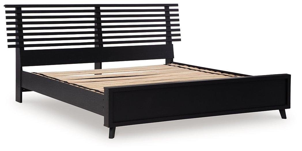 Danziar Slat Bed - U&U Home Budget Furniture (Carteret, NJ)