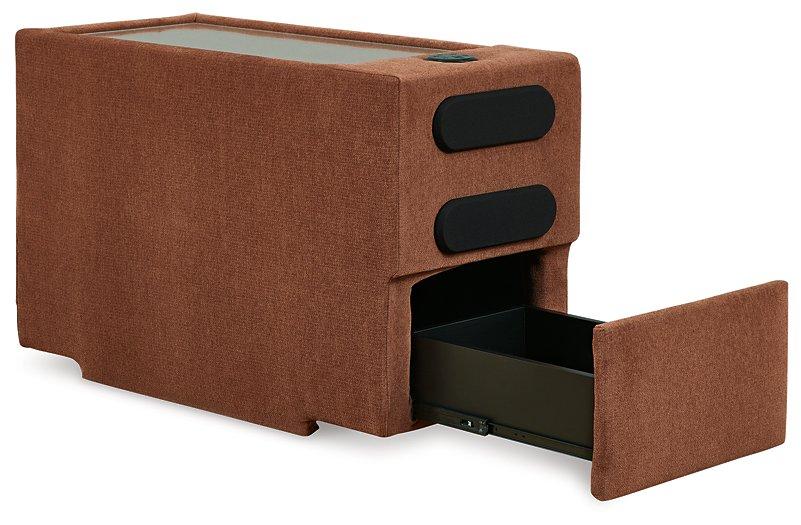 Modmax Balanced Sectional with Audio and Storage Consoles - U&U Home Budget Furniture (Carteret, NJ)