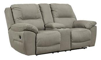 Next-Gen Gaucho Reclining Loveseat with Console - U&U Home Budget Furniture (Carteret, NJ)