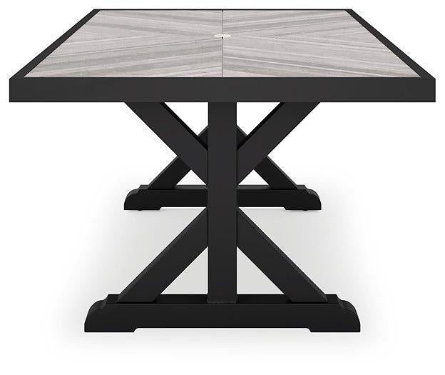 Beachcroft Outdoor Dining Table - U&U Home Budget Furniture (Carteret, NJ)