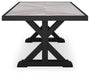 Beachcroft Outdoor Dining Table - U&U Home Budget Furniture (Carteret, NJ)