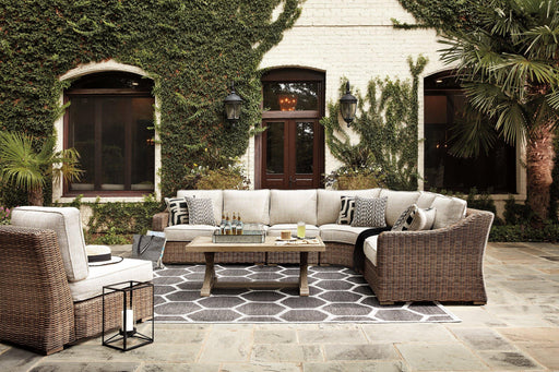 Beachcroft Outdoor Seating Set - U&U Home Budget Furniture (Carteret, NJ)