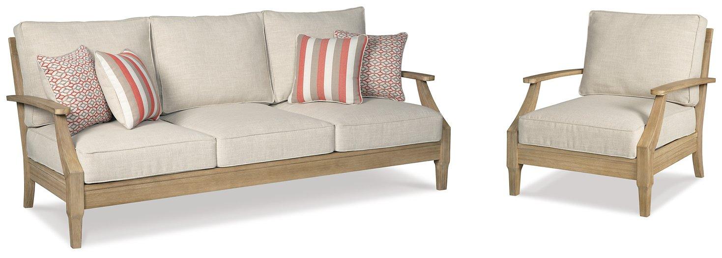 Clare View Outdoor Seating Set - U&U Home Budget Furniture (Carteret, NJ)