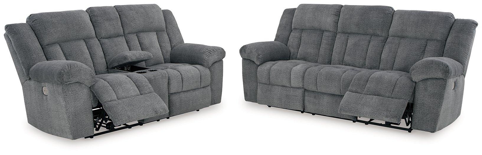 Tip-Off 2-Piece Living Room Set - U&U Home Budget Furniture (Carteret, NJ)