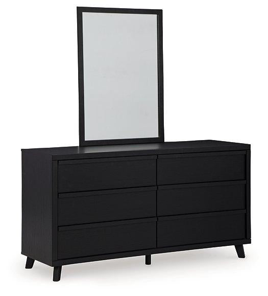 Danziar Dresser and Mirror - U&U Home Budget Furniture (Carteret, NJ)