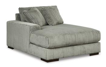 Lindyn Sectional with Double Chaise - U&U Home Budget Furniture (Carteret, NJ)