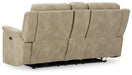 Next-Gen DuraPella Power Reclining Loveseat with Console - U&U Home Budget Furniture (Carteret, NJ)