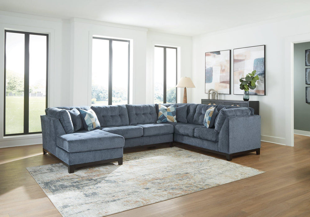 Maxon Place Sectional with Chaise - U&U Home Budget Furniture (Carteret, NJ)