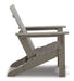 Visola Outdoor Adirondack Chair Set with End Table - U&U Home Budget Furniture (Carteret, NJ)