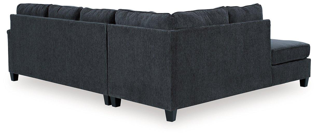 Abinger 2-Piece Sectional with Chaise - U&U Home Budget Furniture (Carteret, NJ)