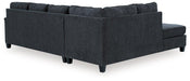 Abinger 2-Piece Sectional with Chaise - U&U Home Budget Furniture (Carteret, NJ)