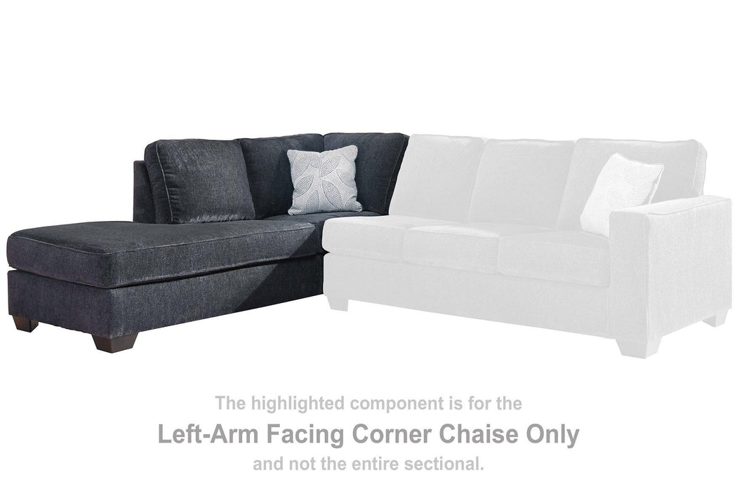Altari Sectional with Chaise - U&U Home Budget Furniture (Carteret, NJ)