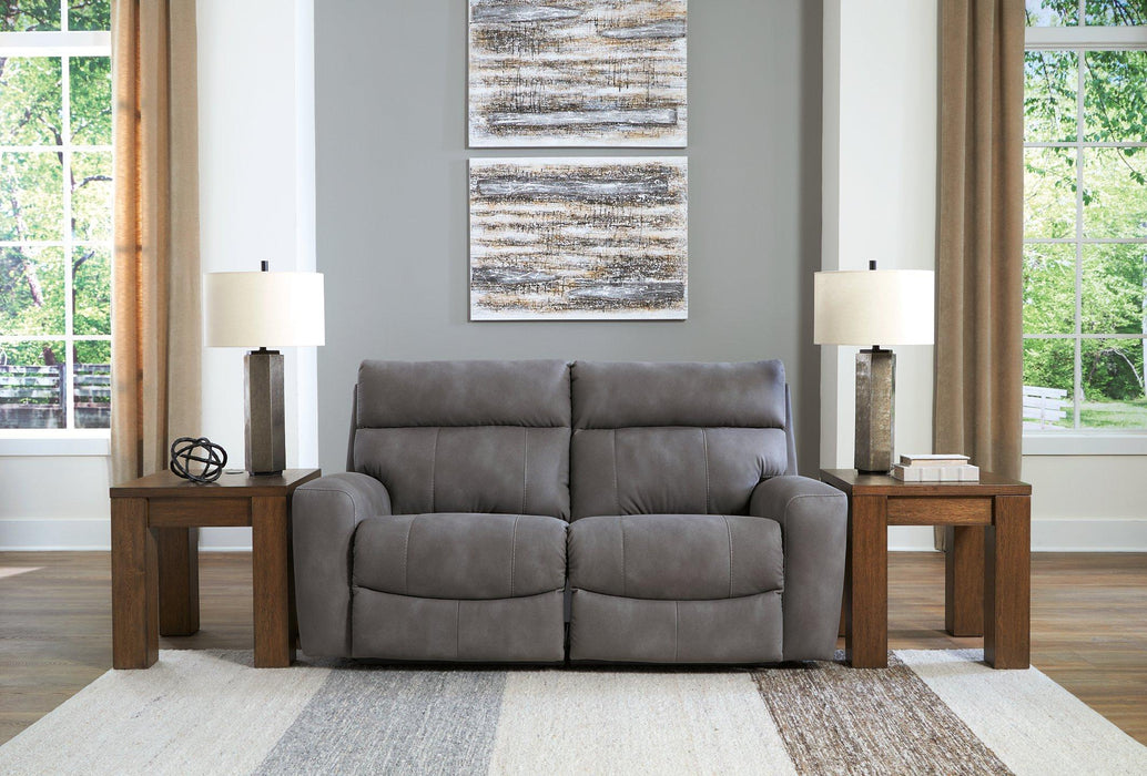 Next-Gen DuraPella Power Reclining Sectional Loveseat - U&U Home Budget Furniture (Carteret, NJ)