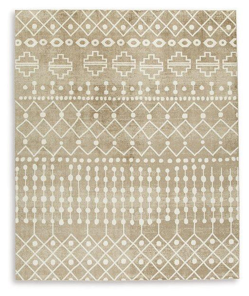 Bunchly 7'10" x 10'3" Washable Rug - U&U Home Budget Furniture (Carteret, NJ)