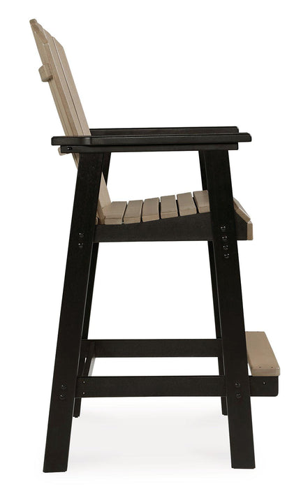 Fairen Trail Outdoor Dining Set - U&U Home Budget Furniture (Carteret, NJ)