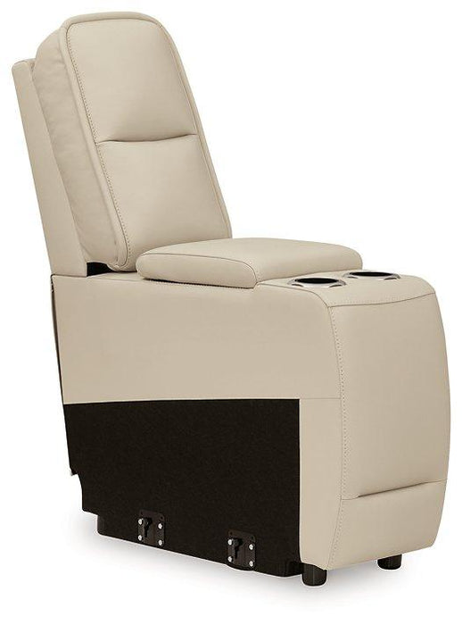 Double Deal Reclining Sectional with Console - U&U Home Budget Furniture (Carteret, NJ)