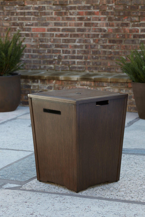 Rodeway South Fire Pit - U&U Home Budget Furniture (Carteret, NJ)