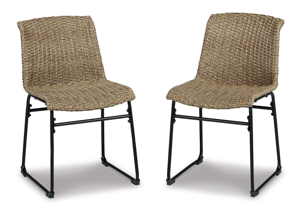 Amaris Outdoor Dining Set - U&U Home Budget Furniture (Carteret, NJ)