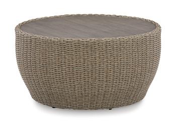 Danson Outdoor Occasional Table Set - U&U Home Budget Furniture (Carteret, NJ)