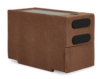 Modmax Balanced Sectional with Audio and Storage Consoles - U&U Home Budget Furniture (Carteret, NJ)