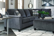 Abinger 2-Piece Sectional with Chaise - U&U Home Budget Furniture (Carteret, NJ)