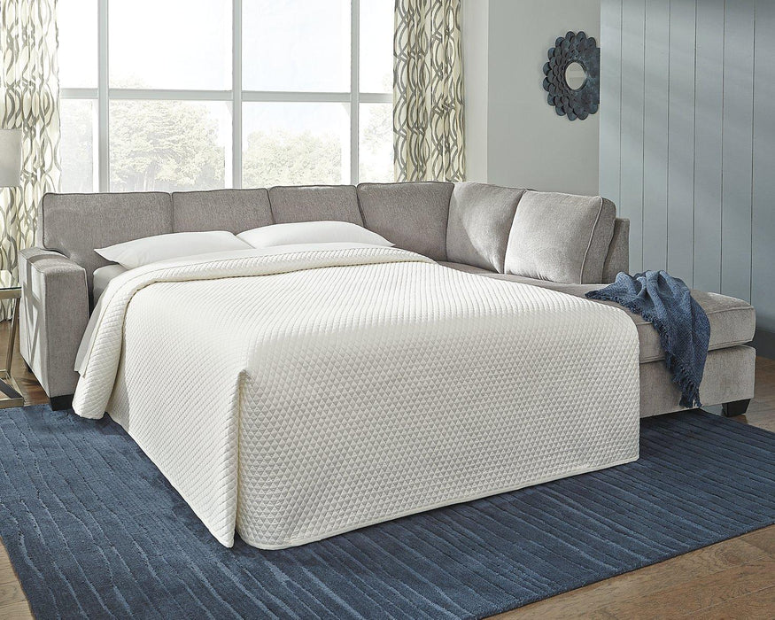 Altari Sleeper Sectional with Chaise - U&U Home Budget Furniture (Carteret, NJ)