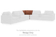 Modmax Balanced Sectional with Audio and Storage Consoles - U&U Home Budget Furniture (Carteret, NJ)